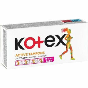 Kotex Active Super tamponok 16 db kép
