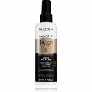 EUGÈNE PERMA Solaris Blond Care védő spray a hajformázáshoz, melyhez magas hőfokot használunk 200 ml kép
