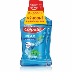 Colgate Plax Cool Mint gyógynövényes szájvíz 2x500 ml kép