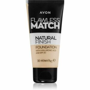 Avon Flawless Match Natural Finish hidratáló alapozó SPF 20 árnyalat 125G Warm Ivory 30 ml kép