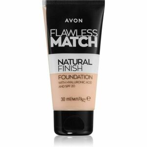 Avon Flawless Match Natural Finish hidratáló alapozó SPF 20 árnyalat 145P Ivory Pink 30 ml kép