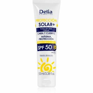 Delia Cosmetics Sun Protect ápoló arckrém SPF 50 100 ml kép