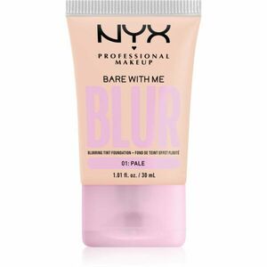 NYX Professional Makeup Bare With Me Blur Tint hidratáló alapozó árnyalat 01 Pale 30 ml kép