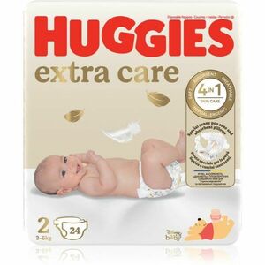 Huggies Extra Care Size 2 eldobható pelenkák 3-6 kg 24 db kép
