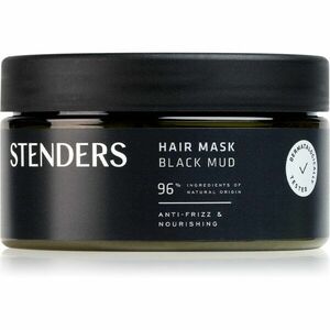 STENDERS Black Mud & Charcoal hajmaszk aktív szénnel 200 ml kép
