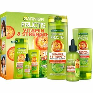 Garnier Fructis Vitamin & Strength ajándékszett (kihullásra hajlamos, legyengült hajra) kép