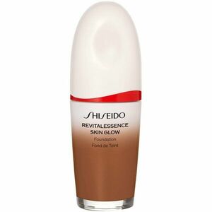 Shiseido Revitalessence Skin Glow Foundation könnyű alapozó világosító hatással SPF 30 árnyalat Copper 30 ml kép