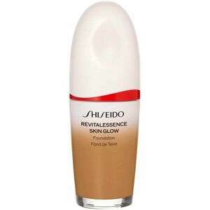 Shiseido Revitalessence Skin Glow Foundation könnyű alapozó világosító hatással SPF 30 árnyalat Citrine 30 ml kép