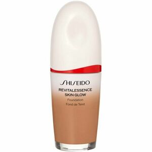 Shiseido Revitalessence Skin Glow Foundation könnyű alapozó világosító hatással SPF 30 árnyalat Sunstone 30 ml kép