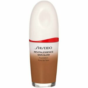 Shiseido Revitalessence Skin Glow Foundation könnyű alapozó világosító hatással SPF 30 árnyalat Topaz 30 ml kép