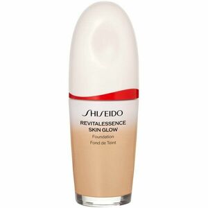 Shiseido Revitalessence Skin Glow Foundation könnyű alapozó világosító hatással SPF 30 árnyalat Silk 30 ml kép