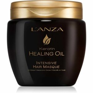 L'anza Keratin Healing Oil Intensive Hair Masque tápláló maszk a puha és fénylő hajért 210 ml kép