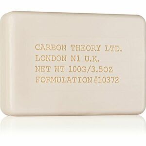Carbon Theory Salicylic Acid & Shea Butter gyengéd tisztító szappan peeling hatással 100 g kép