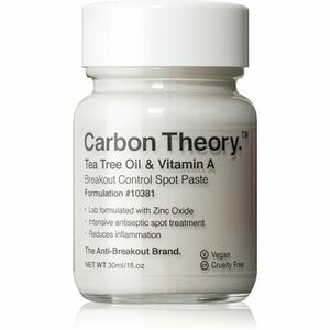 Carbon Theory Tea Tree Oil & Vitamin A helyi ápolás pattanásos bőrre 30 ml kép