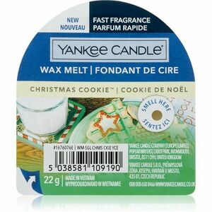 Yankee Candle Christmas Cookie illatos viasz aromalámpába 22 g kép