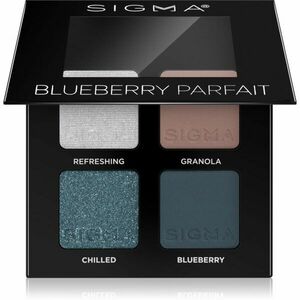 Sigma Beauty Quad szemhéjfesték paletta árnyalat Blueberry Parfait 4 g kép