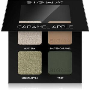 Sigma Beauty Quad szemhéjfesték paletta árnyalat Caramel Apple 4 g kép