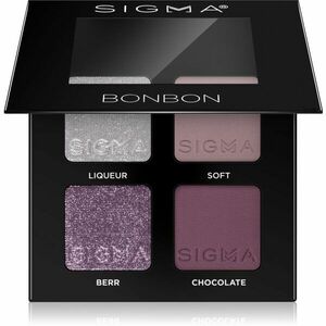 Sigma Beauty Quad szemhéjfesték paletta árnyalat Bonbon 4 g kép