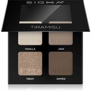 Sigma Beauty Quad szemhéjfesték paletta árnyalat Tiramisu 4 g kép