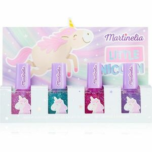 Martinelia Little Unicorn Nail Polish Set körömlakk szett Pink, Blue, Purple, Fuchsia (gyermekeknek) kép