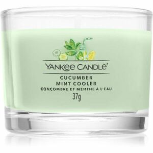 Yankee Candle Cucumber Mint Cooler viaszos gyertya Signature 37 g kép