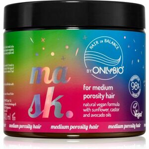 OnlyBio Hair in Balance tápláló maszk száraz hajra 400 ml kép