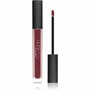 Huda Beauty Liquid Matte Lipstick Ultra-Comfort hosszan tartó rúzs matt hatással árnyalat Famous 4, 2 ml kép