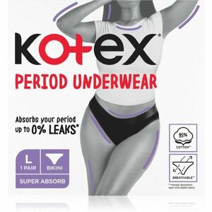 Kotex Period Underwear menstruációs női alsó méret L 1 db kép