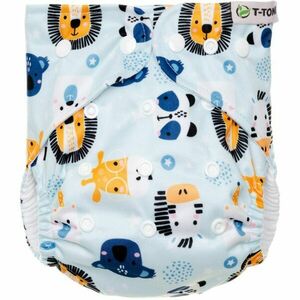 T-TOMI Diaper Covers AIO Animals mosható nadrágpelenkák ajándékszett 4-15 kg 1 db kép