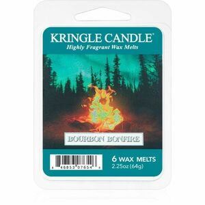 Kringle Candle Bourbon Bonfire illatos viasz aromalámpába 64 g kép