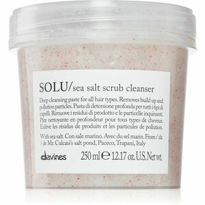 Davines Essential Haircare SOLU Sea Salt Scrub Cleanser tisztító peeling minden hajtípusra 250 ml kép