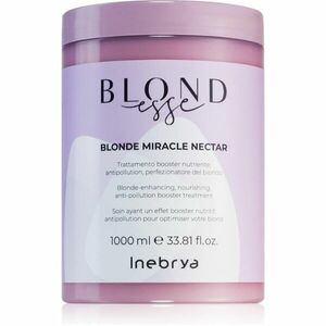 Inebrya BLONDesse Blonde Miracle Nectar mélyen tápláló kúra szőke hajra 1000 ml kép