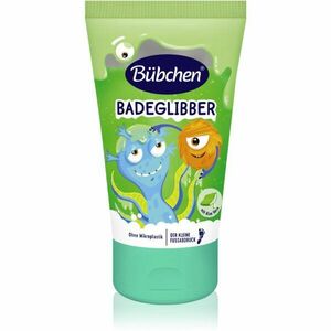 Bübchen Kids Bath Slime Green színes szlájm fürdőbe 3 y+ 130 ml kép