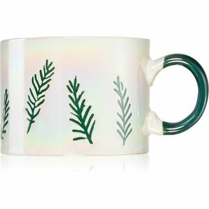 Paddywax Cypress & Fir Ceramic Mug White illatgyertya 226 g kép