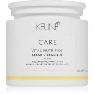 Keune Care Vital Nutrition tápláló és hidratáló hajmaszk regeneráló hatással 500 ml kép