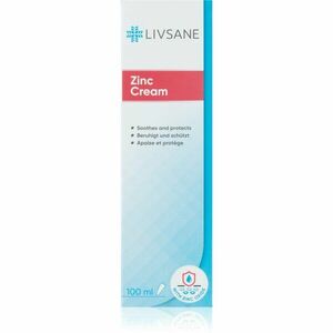LIVSANE Zinc cream regeneráló és védő krém az irritált bőrre 100 ml kép