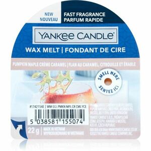 Yankee Candle Pumpkin Maple Crème Caramel illatos viasz aromalámpába Signature 22 g kép