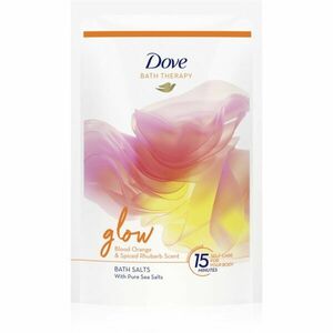 Dove Bath Therapy Glow fürdősó Blood Orange & Spiced Rhubarb 400 g kép