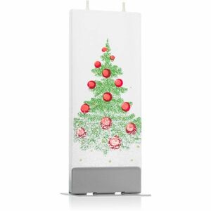 Flatyz Holiday Christmas Tree with Snow gyertya 6x15 cm kép