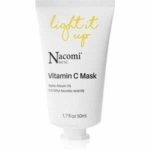 Nacomi Next Level Light It Up élénkítő maszk C vitamin 50 ml kép