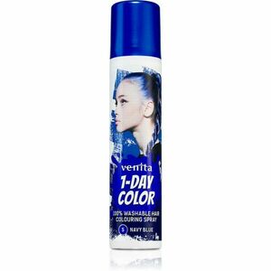Venita 1-Day Color színező spray hajra árnyalat No. 5 - Navy Blue 50 ml kép