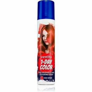 Venita 1-Day Color színező spray hajra árnyalat No. 4 - Red Spark 50 ml kép