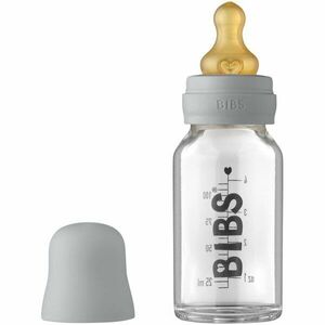BIBS Baby Glass Bottle 110 ml cumisüveg Cloud 110 ml kép