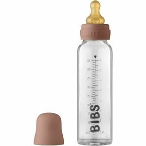 BIBS Baby Glass Bottle 225 ml cumisüveg Woodchuck 225 ml kép