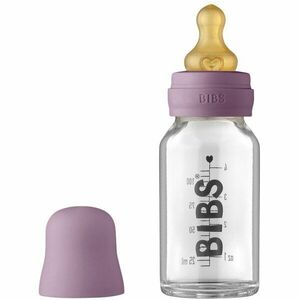 BIBS Baby Glass Bottle 110 ml cumisüveg Mauve 110 ml kép