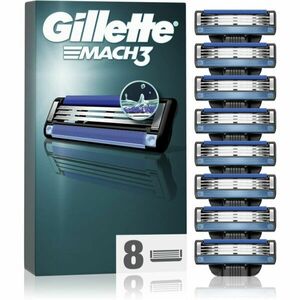 Gillette Mach3 tartalék pengék 8 db kép