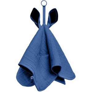 BIBS Kangarooo Cuddle Cloth morzsolgatós szundikendő csattal Cornaflower / Baby Blue 1 db kép