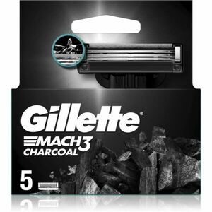 Gillette Mach3 Charcoal tartalék pengék 5 db kép
