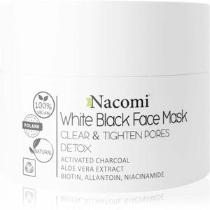 Nacomi White & Black tisztító arcmaszk 50 ml kép