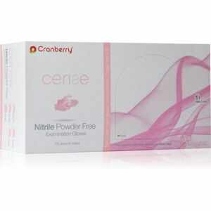 Cranberry Cerise Pink púdermentes nitrilkesztyű méret S 200 db kép